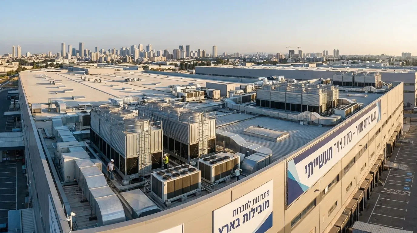 מערכות מיזוג אוויר תעשייתי מתקדמות