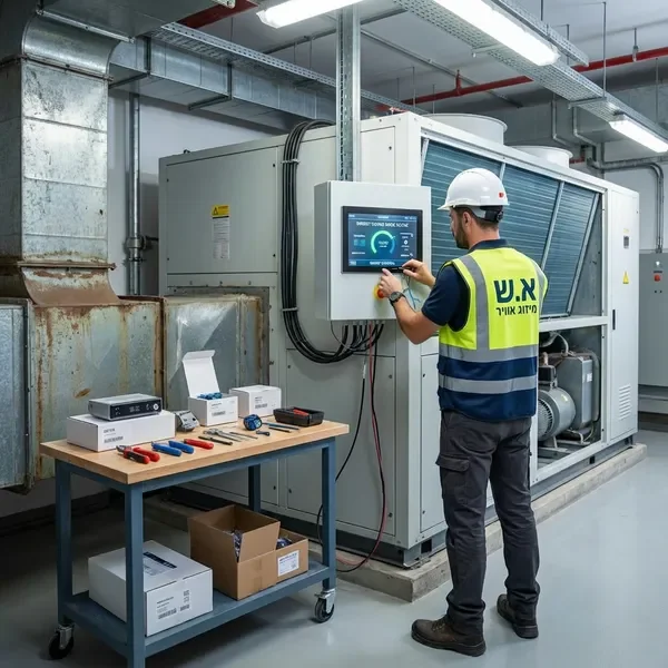 שדרוג וייעול מערכות מיזוג אוויר תעשייתי
